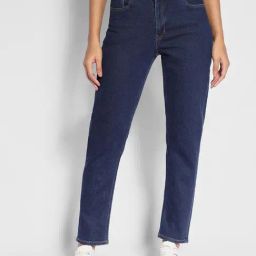 American Eagle Blue Cotton Solid Jeans-picture-35