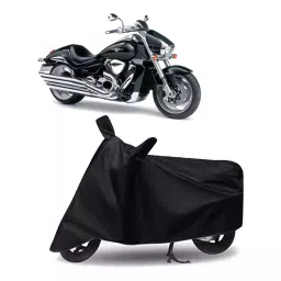 Auto Pearl Bike Cover for Suzuki Intruder (Black)-picture-21