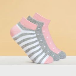 Honey by Pantaloons Multicolor Printed Socks - Pack of 3-picture-33