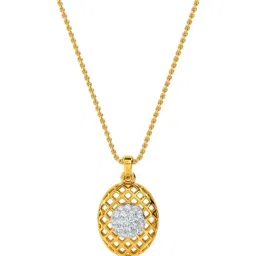 Kisna Diamond & Gold Jewellery 14k Bety Diamond Pendant-image-62