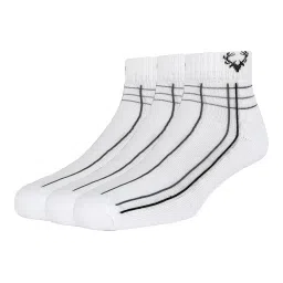 Allen Solly White Socks - Pack of 3 image 1
