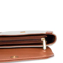 Womanix Shopper Sling Bag with Applique image 3