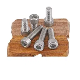 Rpi Shop M8x16mm SS Socket Head Allen Cap Screw Full Thread Bright Finish Pack of 10 Pcs image 5