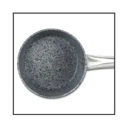 Prestige Stone Series Grey Aluminium Sauce Pan with Lid (2000 ml) - Set of 1 image 3