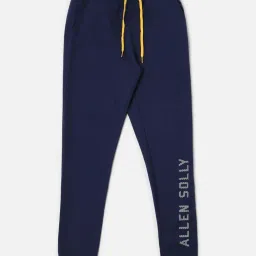 Allen Solly Boys Navy Printed Track Pants image 1