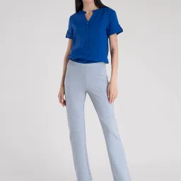 FableStreet Royal Blue Regular Fit Top image 4