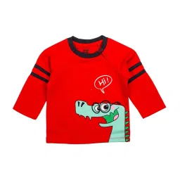 Mee Mee Kids Multicolor Cotton Printed T-Shirts - Pack of 2 image 2