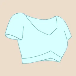 Anouk Floral Embroidered Net Designer Saree image 2