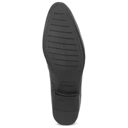 Tresmode Men's Black Formal Loafers image 4