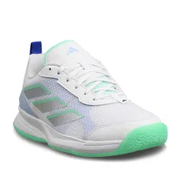 Adidas Women's AvaFlash White Tennis Shoes image 2