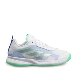 Adidas Women's AvaFlash White Tennis Shoes image 1