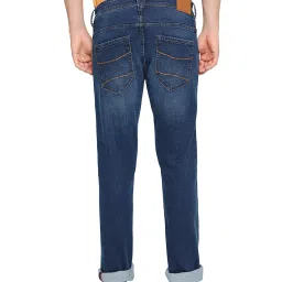 Basics Blue Skinny Fit Lightly Washed Jeans image 2