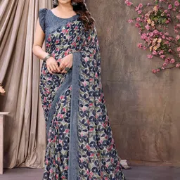 MAHALASA Pure Georgette Saree-picture-12