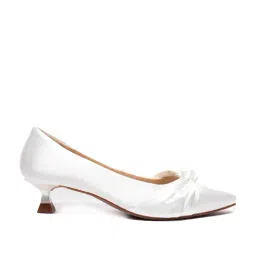 Van Heusen Women's White Casual Pumps-picture-10