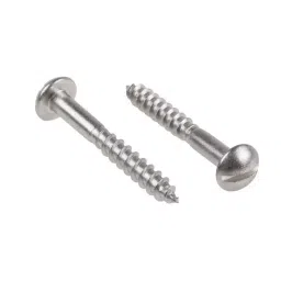RS PRO Slot Round Stainless Steel Wood Screw, A2 304, 4mm Thread, 30mm Length (Pack of 100)-picture-39