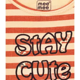 Mee Mee Kids Multicolor Cotton Printed Tops - Pack of 2 image 4
