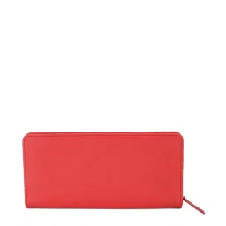 Van Heusen Red Solid Zip Around Wallet for Women image 3