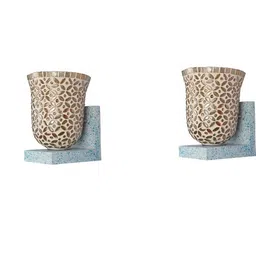 SOMIL Gold Glass Cylinder Printed Wall Lamps-picture-10