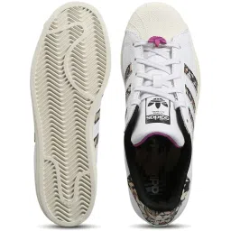 Adidas Originals Women's SUPERSTAR W White Sneakers image 4