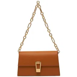 Miraggio Tan Solid Medium Sling Handbag image 1