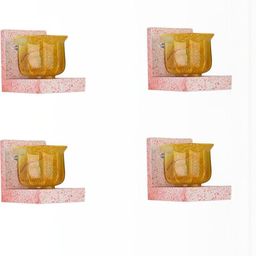 SOMIL Yellow Glass Cylinder Printed Wall Lamps-picture-31