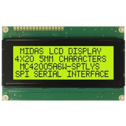 Midas Alphanumeric LCD Display 4 Rows by 20 Characters, MC42005A6W-SPTLYS-V2-picture-27
