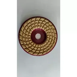 Sarrah 100 mm (4 Inch) 100 Grit Diamond Polishing Pad Assorted (Pack of 5 Pcs) image 3