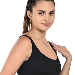 elina Full Coverage Non Padded Cotton Workout Bra image 4