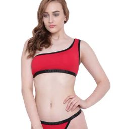 La Intimo Red Beach Pop Bra & Bikini Panty-picture-40