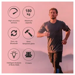 BPL Medical Technologies PWS-01 BT Bluetooth Enabled Weighing Machine (Black) image 3