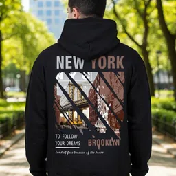 Mast & Harbour Men Graphic Hooded Long Sleeves Sweatshirt-picture-22