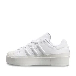 Adidas Originals Women's SUPERSTAR BONEGA W White Sneakers image 3