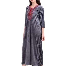 OVIDA Embroidered Maxi Nightdress image 2