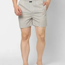 Sweet Dreams Beige Printed Regular Fit Boxers-image-69