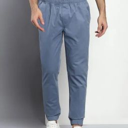 Dennis Lingo Steel Blue  Slim Fit Joggers-picture-9