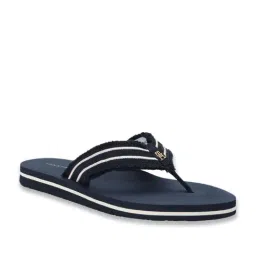 Tommy Hilfiger Women Space Blue Flip Flops-image-75