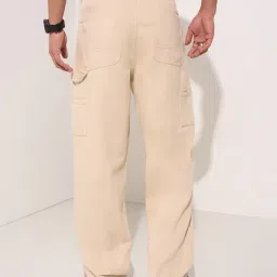 Sf Jeans By Pantaloons Beige Loose Fit Jeans image 2