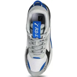 Puma Men's System White & Platinum Grey Casual Sneakers image 3