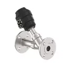 Techno FY-25 25.4 mm (1 Inch) Y Type Angle Valve Single ACting Flanged End-picture-29