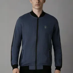 Louis Philippe Navy Regular Fit Sweatshirt image 1