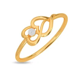 Kisna Diamond & Gold Jewellery Caitlani 18k (750) Diamond & Gold Ring For Women image 1