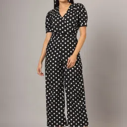 BRINNS Black Polka Dot Jumpsuit image 1