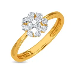 Kisna Diamond & Gold Jewellery Reilly 14k (585) Diamond & Gold Ring For Women image 1