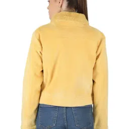 Monte Carlo Yellow Regular Fit Jacket image 2