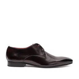 Gabicci Men's Dapper Burgundy Derby Shoes image 2