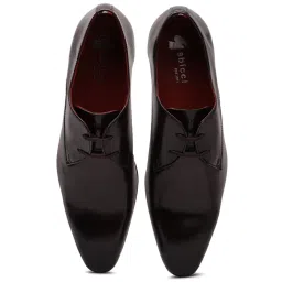 Gabicci Men's Dapper Burgundy Derby Shoes image 3