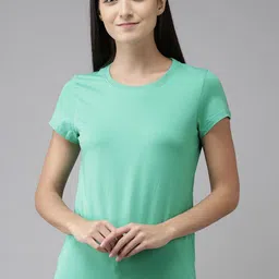 Van Heusen Women Round Neck Lounge Tshirt-image-86