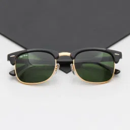 Ted Smith Green Clubmaster Unisex Sunglasses image 1