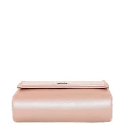 Esbeda Pink Textured Small Sling Handbag image 5