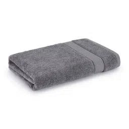 Boutique Living Luxe Loom Grey Cotton Bath Towel-image-21